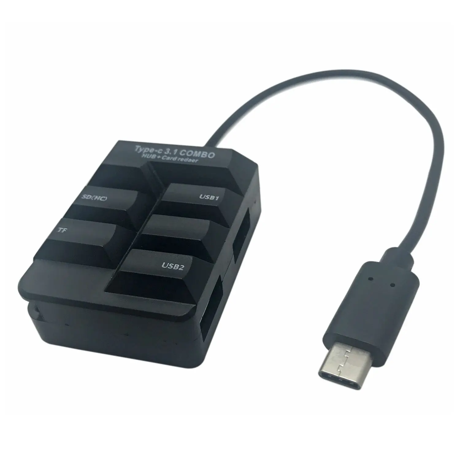 TYPE-C USB3.1 Интерфейс концентратора Многофункциональный Card Reader два в одном