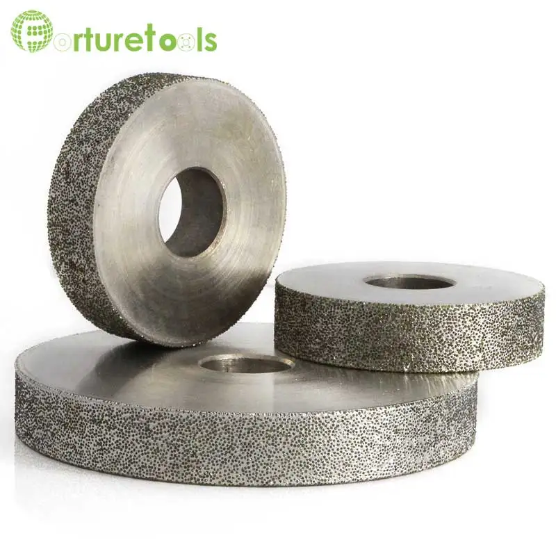 Resin bond diamond abrasive grinding wheel for tungsten steel type PDX size D125*T10*H16*X8 150# JGS0106 Resin bond diamond abrasive grinding wheel for tungsten steel type PDX size D125*T10*H16*X8 150# JGS0106
