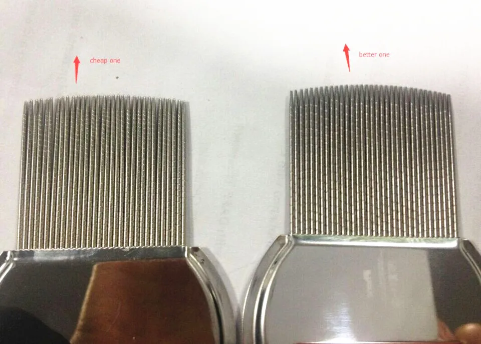 EL TERMINADOR LA MEJOR Case PARA PIOJOS Y LIENDRES microacанаadas Verde|peine para piojos|peine piojos liendrespeine |
