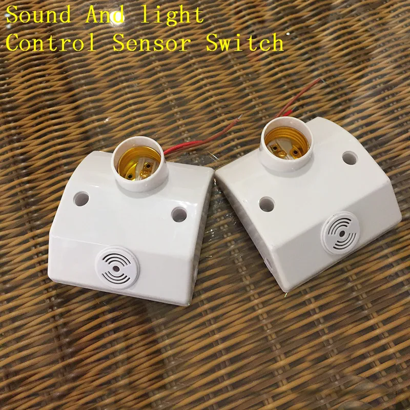 Intelligent voice control lampholders corridor sensor lights sound