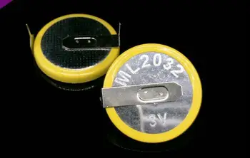 

50PCS rechargeable coin cell battery ML2032-T6 3V65MAH ML2032