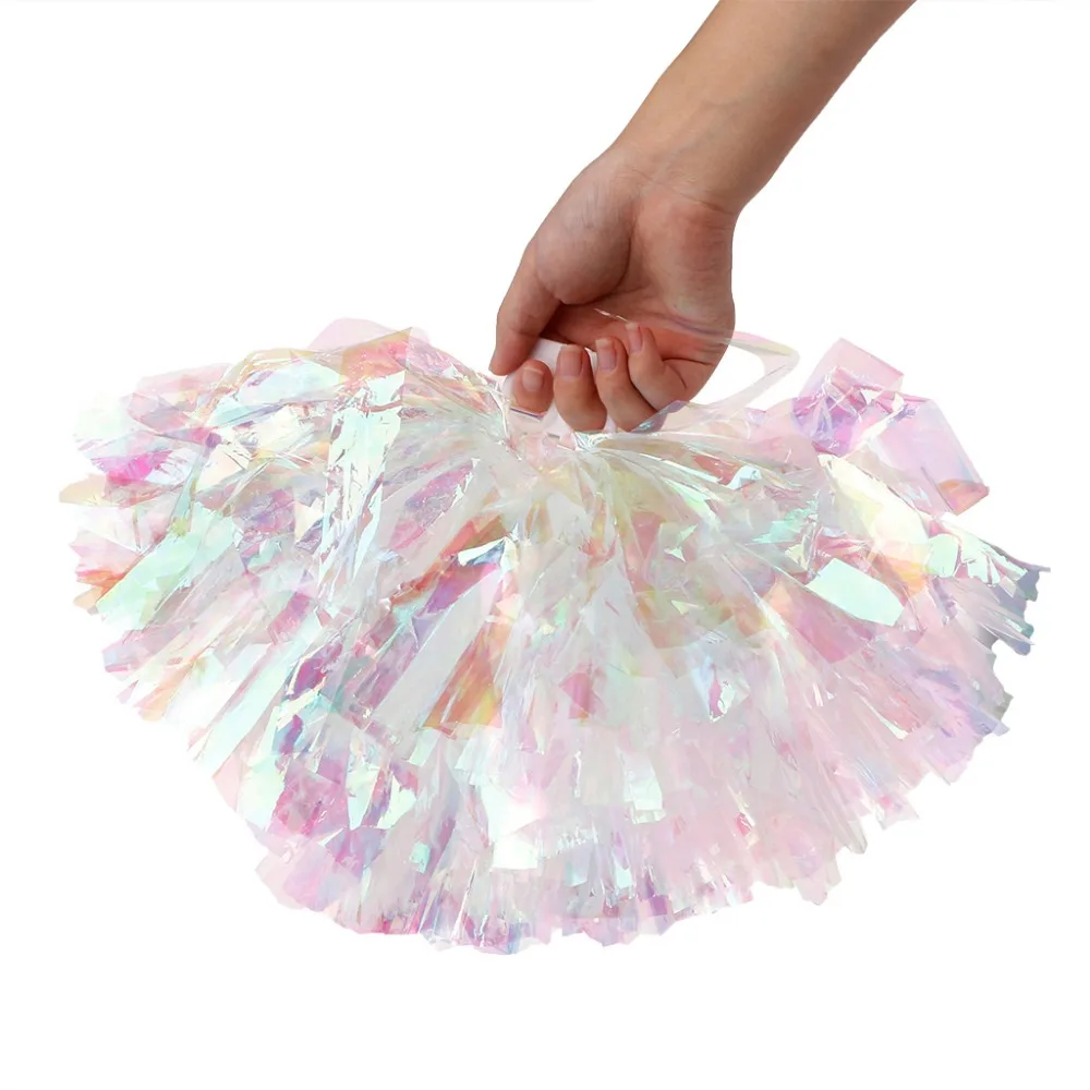 Game pompoms Cheap practical cheerleading cheering pom poms Apply to sports match and vocal concert Color can free combination