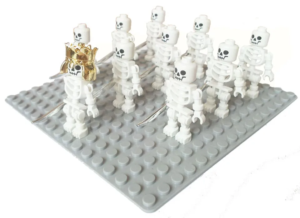 lego skeleton swivel arms