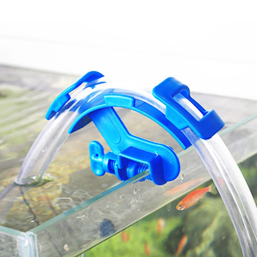 Aquarium Water Change Pipe Fixed Clip Pipe Rack Pipe Holder 13mm Glass