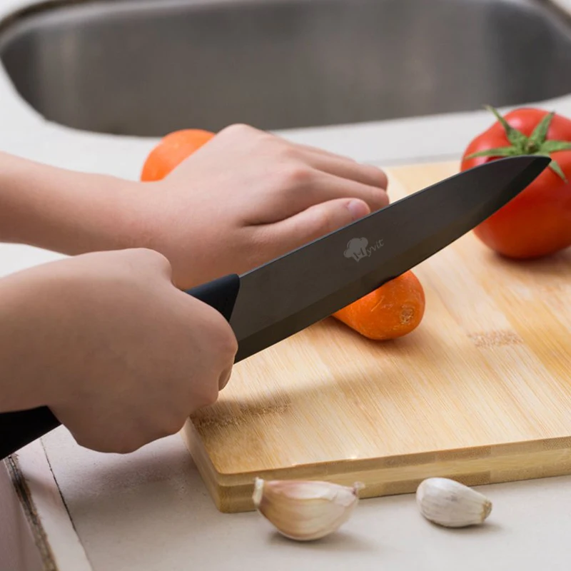 Ceramic Knife 3 4 5 6 inch Chef Utility Slicing Paring Kitchen Knife Zirconia Black Blade Colorful Handle Single Cooking Tools Ceramic Knife 3 4 5 6 inch Chef Utility Slicing Paring Kitchen Knife Zirconia Black Blade Colorful Handle Single Cooking Tools