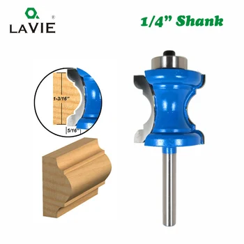

1PC 1/4 Concave Radius Milling Cutters Convex Column Line knife Molding Router Bit Milling Cutter for Wood Woodworking