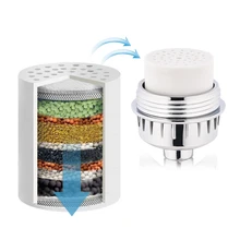 12 этапный, щелочной душевой фильтр для воды картридж Замена для душевой фильтр для воды очиститель смягчитель Аксессуары для ванной комнаты