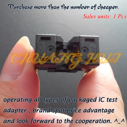 

IC TEST MSOP8 test socket 626-1082211 ic test socket MSOP8 Pitch=0.65mm