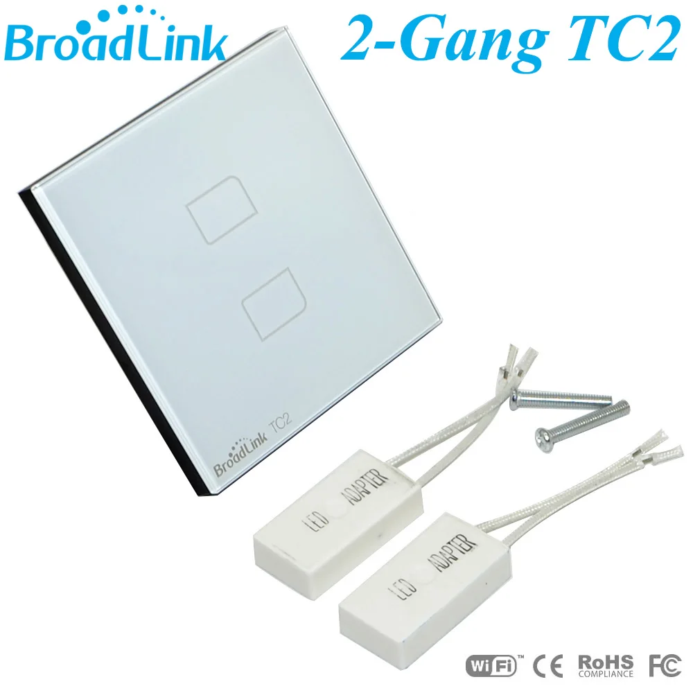 Настенный выключатель Broadlink TC2 беспроводной с дистанционным управлением