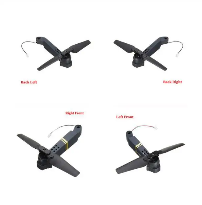 JY019 RC Квадрокоптер rc Дрон запасные части Мотор рычаг пропеллер лезвие крыло JD19 E58
