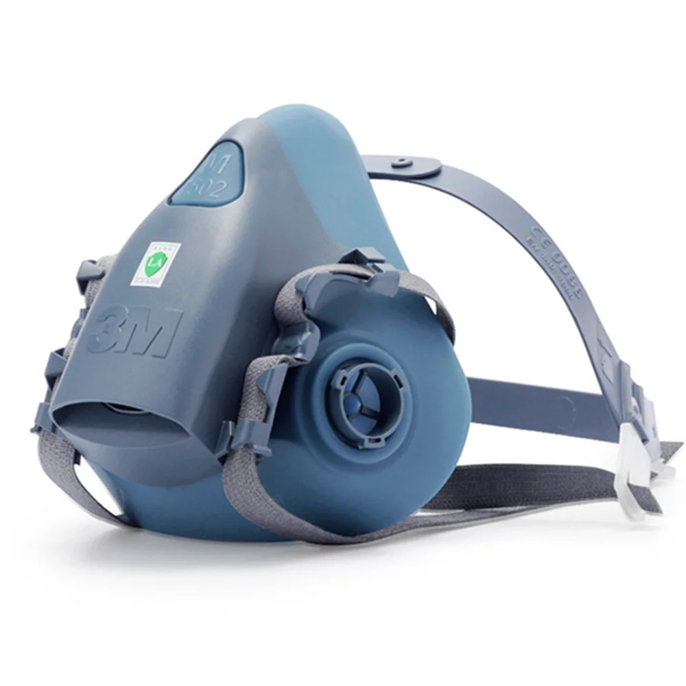 3M 7502 Respirator Chemical Gas Mask Body Dust Filter Paint Dust Spray Half face Mask Construction Pro Protection Tool 3M 7502 Respirator Chemical Gas Mask Body Dust Filter Paint Dust Spray Half face Mask Construction Pro Protection Tool