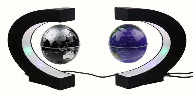 Magnetic Floating Globe World Map Figurine Miniatures teaching resource Home Decoration Child Physics Science Education Ornament