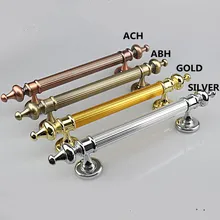 350 290 260mm vintage style woodeen door unfole install handles pulls antique copper antique brass gold silver big gate handles