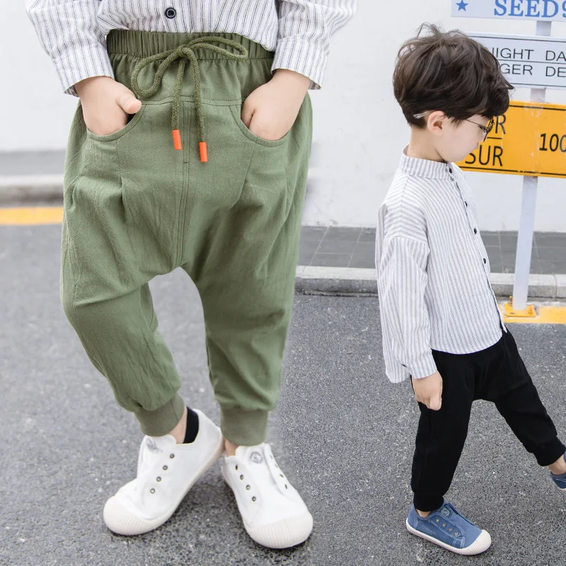 

3-7 - year old trendy men's pants spring harem