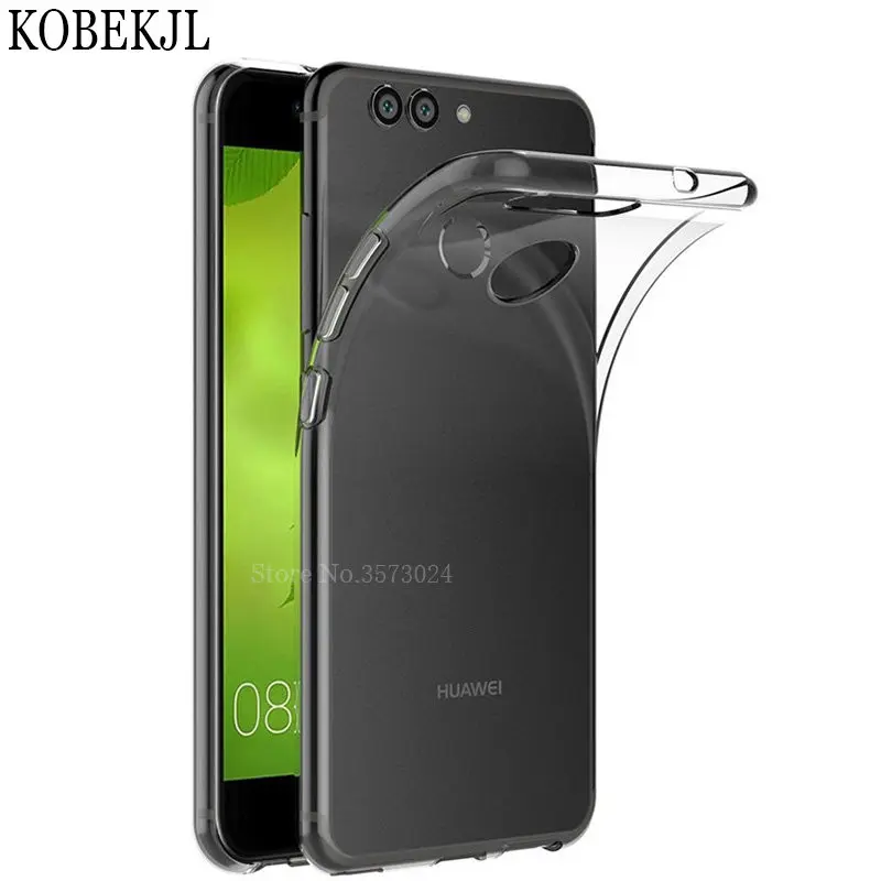 Чехол для Huawei Nova 2 чехол Мягкая силиконовая задняя крышка 5 0 дюйма из ТПУ телефона