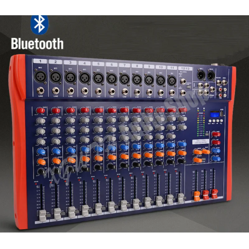 12 Channel Bluetooth Mixer stage Performance