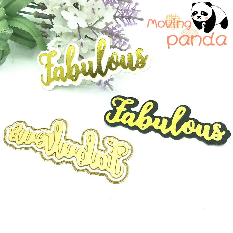 FABULOUS HOT FOIL PLATE Metal Cutting Dies DIY Photo Album Embossing