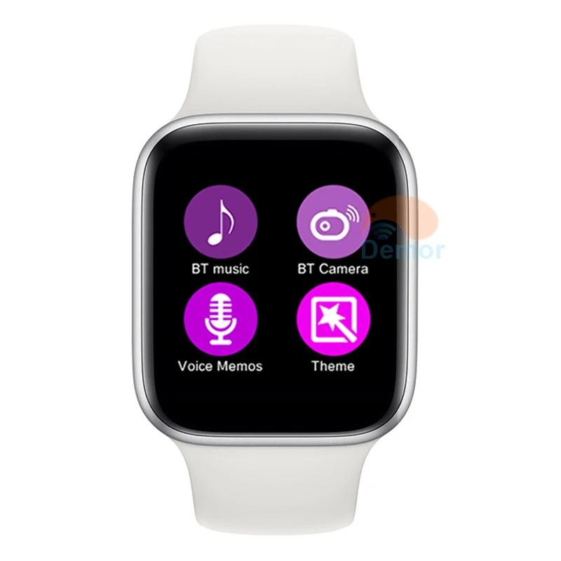 DEMOR IWO 8 умные часы серии 4 монитор сердечного ритма подключение 44 мм умные часы для Apple iPhone samsung Android телефон наушники подарок