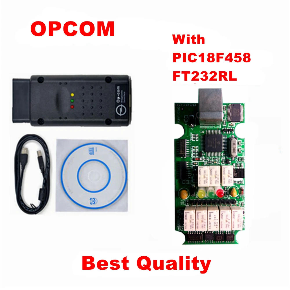 

2018 Strong OP COM V1.70 V1.78 V1.99 OP-COM OBD2 Diagnostic Tool For SAAB OPCOM OPEL Interface With Newest Software 120309A
