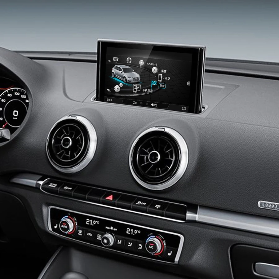 7 дюймов ips Сенсорный экран Android мультимедиа плеер для автомобиля Audi A3- с gps навигации