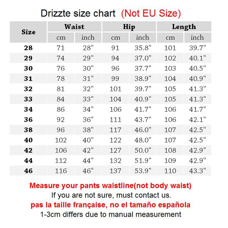 Мужские джинсы Drizzte, трендовые, размера плюс 28-46, синие, серые, тянущиеся, облегающие, джинсовые, мужские, большие, мужские брюки 40, 42, 44, 46