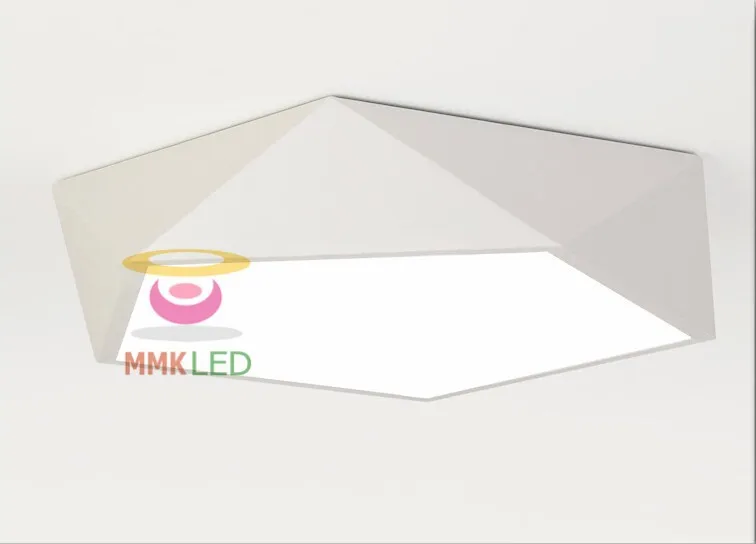 Lâmpadas de Teto Luzes da Sala Luzes do Quarto Estilo Geométrico Origami Design Criativo Economia Energia Led Teto Estar Ac110-240v 4 led de design criativo para economia de