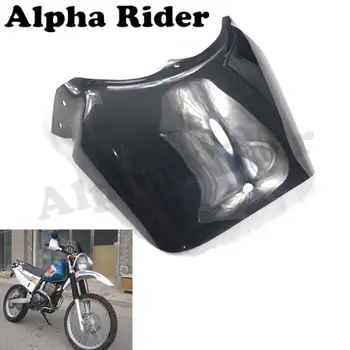 

Motorcycle Windshield TT-R TTR 250 Windscreen for Yamaha TTR250 Dirt Bike Round Headlight Black Front Glass Airflow Deflector