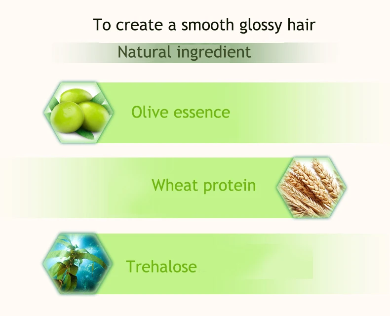 Cuidado do Cabelo Potenciador de Cachos de Cabelo Máscara o Frizz para Seca Bioaqua Oliva Set Anti caspa Shampoo Óleo Essencial Reparação Cabelos Danificados 13 Conj. cuidados com cabelos