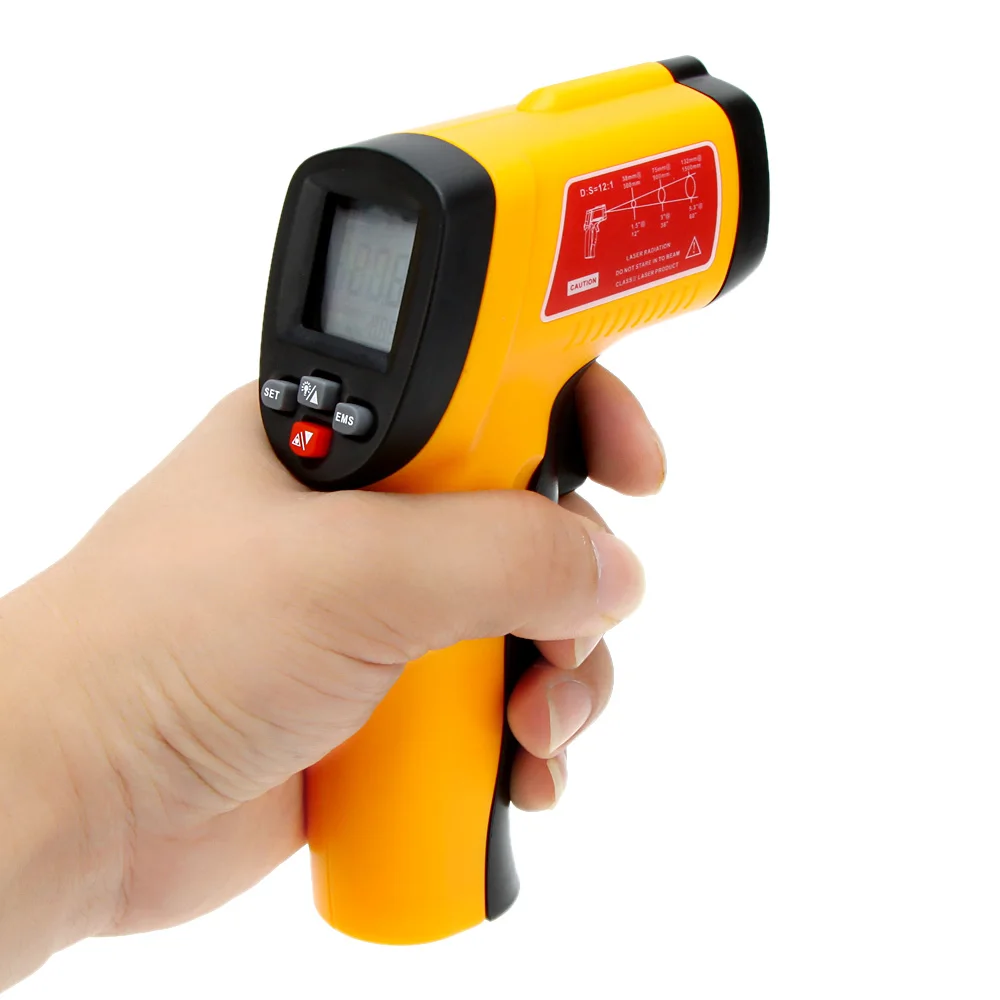 Industrial non contact digital Infrared thermometer GM300E measure