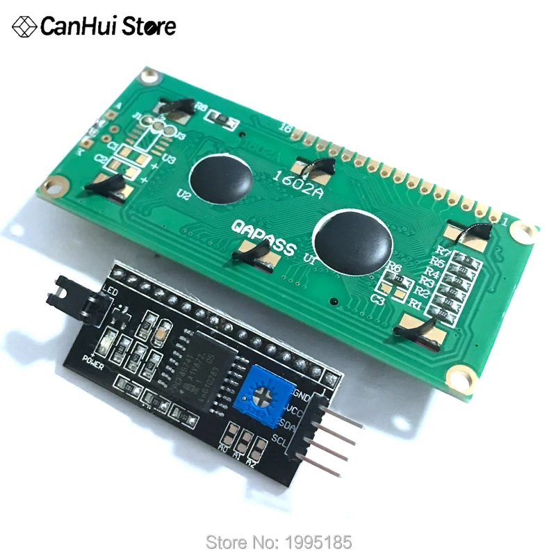 1602 16x2 HD44780 символьный lcd/w IIC/iec модуль адаптера последовательного интерфейса
