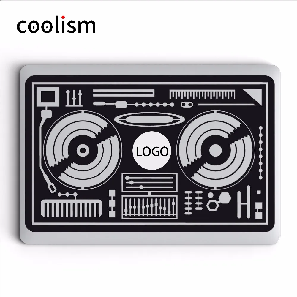 Переводная наклейка для ноутбука DJ наклейки Apple Macbook Air Retina 11 12 13 15 дюймов DJing Mac|sticker