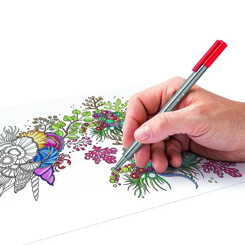 STAEDTLER 334 SB4 0 3 мм цвета набор гелевых ручек с точками для рисования художественный