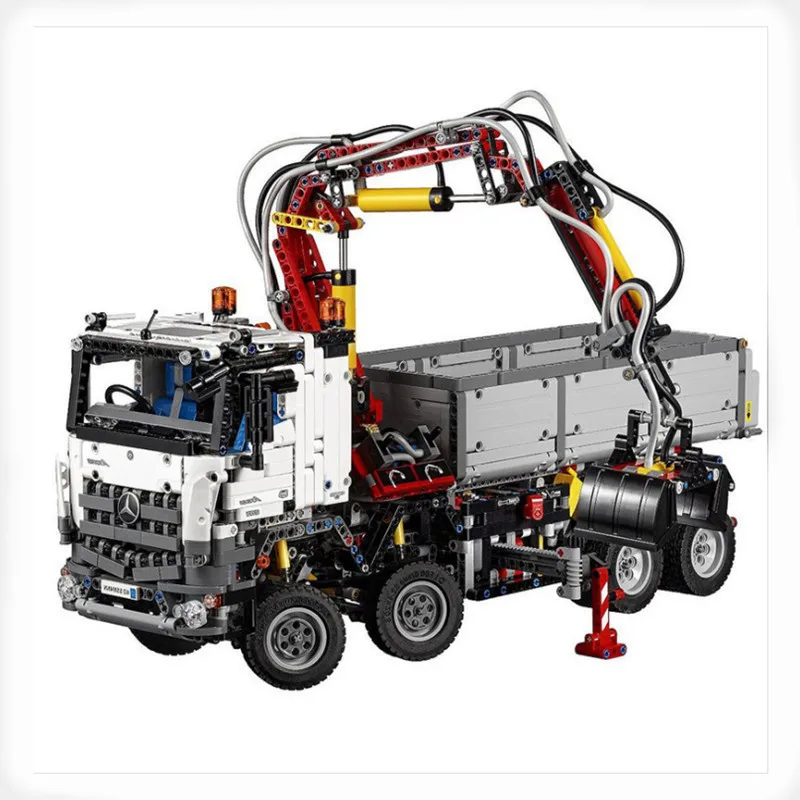 

2793pcs LEPINE Technic Series 42023 Arocs Truck Model Building Block Bricks Compatible 05007 Educational Boys Toy Gift