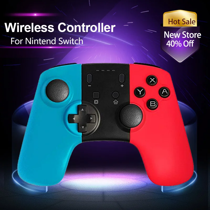 

Wireless Pro Controller For Nintend Switch Console Bluetooth Remote Joystick With Gyro Axis DualShock Mando Gamepads
