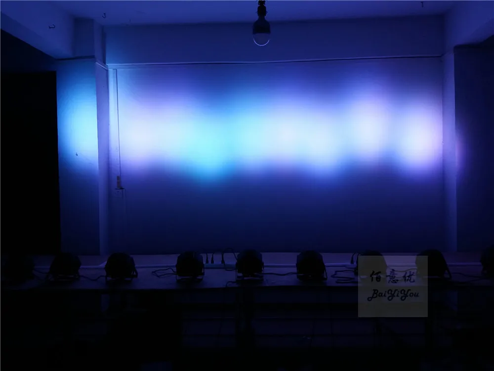 18pcs led flat par005