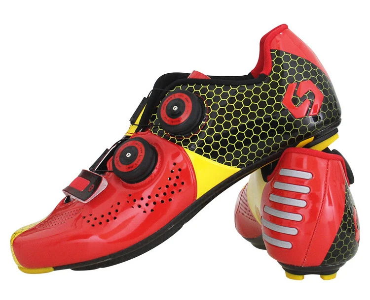 New Carbon Fiber MTB Bicycle Shoes Men's Women professional Bicycle Racing Self-Locking Shoes Ultralight Breathable Wear Shoes