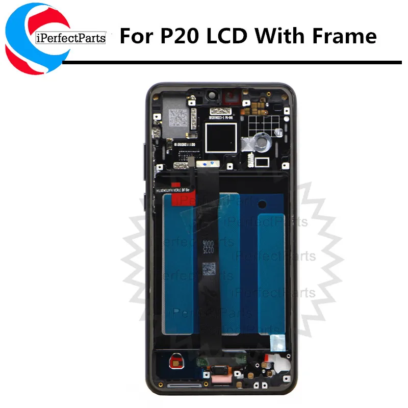 LCD compatible with Huawei P20, (black, without frame, Copy, EML-L29/EML-L09)  - All Spares 液晶画面 5.8 "にフィットする Huawei P20 LCD.画面 EML-L22 EML-L29 EML-L09Hua