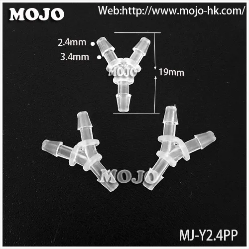 

2019 Free shipping!(50pcs/Lots) MJ-Y2.4 3/32" Three way pipe connectors 2.4mm pipe fitting