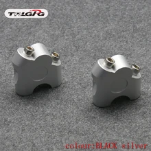 2 шт 7/" 22 мм Мотоцикл CNC алюминиевый руль стояк зажим Крепление конус для триумфа KTM Honda Yamaha Suzuki Kawasaki BMW