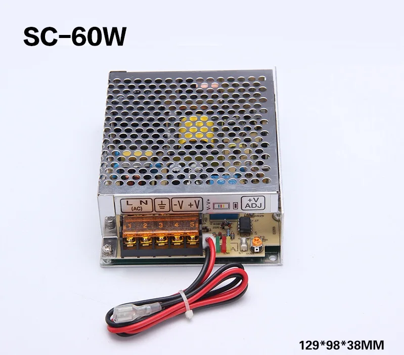 60W 12V /24V universal AC UPS/Charge function monitor switching power supplyswitch power