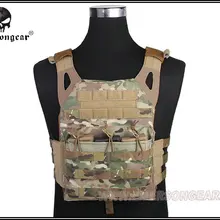 Emerson gear JPC жилет упрощенная версия Тактический джемпер несущая жилетка Боевая Шестерня Задняя поддержка 1000D нейлон Мультикам EM7344A