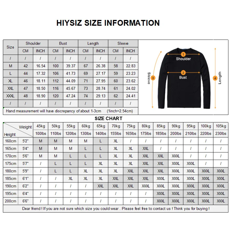 DBlongtshirt size