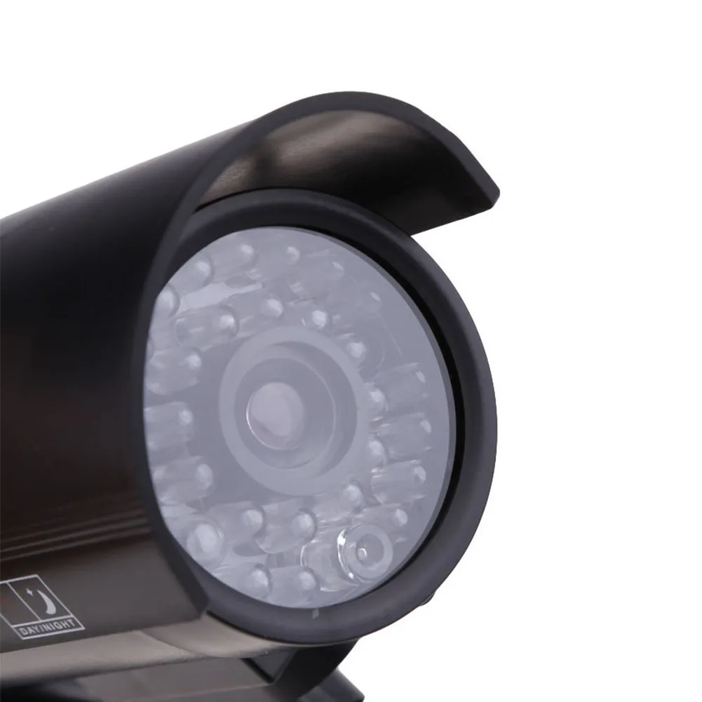 Пластиковая камера безопасности моделирования, водонепроницаемый монитор моделирования с светодиодный светильник, наружная внутренняя камера