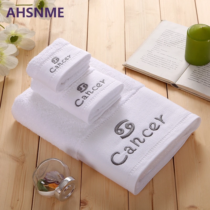 Five star hotel pure white 100 cotton towel thick bath towel strong absorbent super soft towel