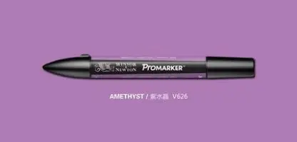 Winsor& Newton ProMarker двойной наконечник графический маркер-фиолетовый цвет тон - Цвет: amethyst 1