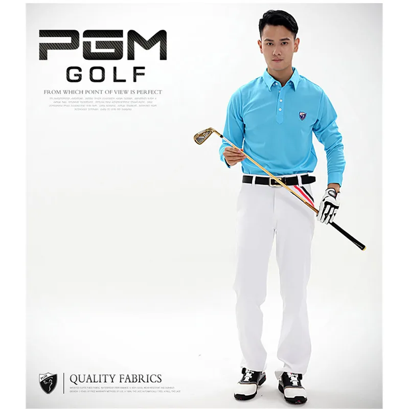 PGM Golf Men Summer Pants Nylon Full Length Adult Male Trousers Broadcloth XXS-XXXL Thickness Moderate High Elastic