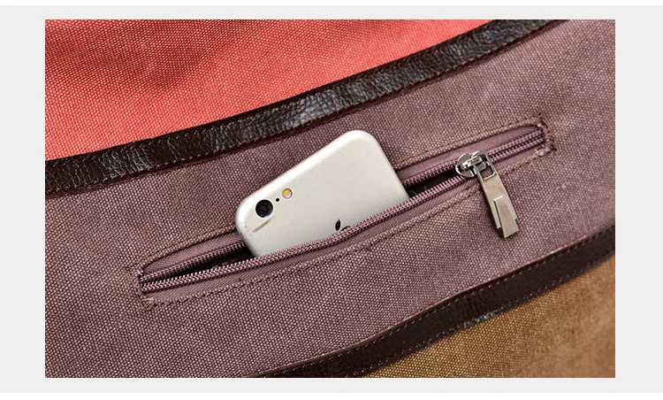 Saco de lona marca feminina bolsa de