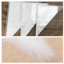 100 шт одноразовый мешок для теста глазурь конвейерное покрытие Кондитерские сумки для украшения кексов помадка торт крем Кондитерская насадка инструмент для выпечки торта