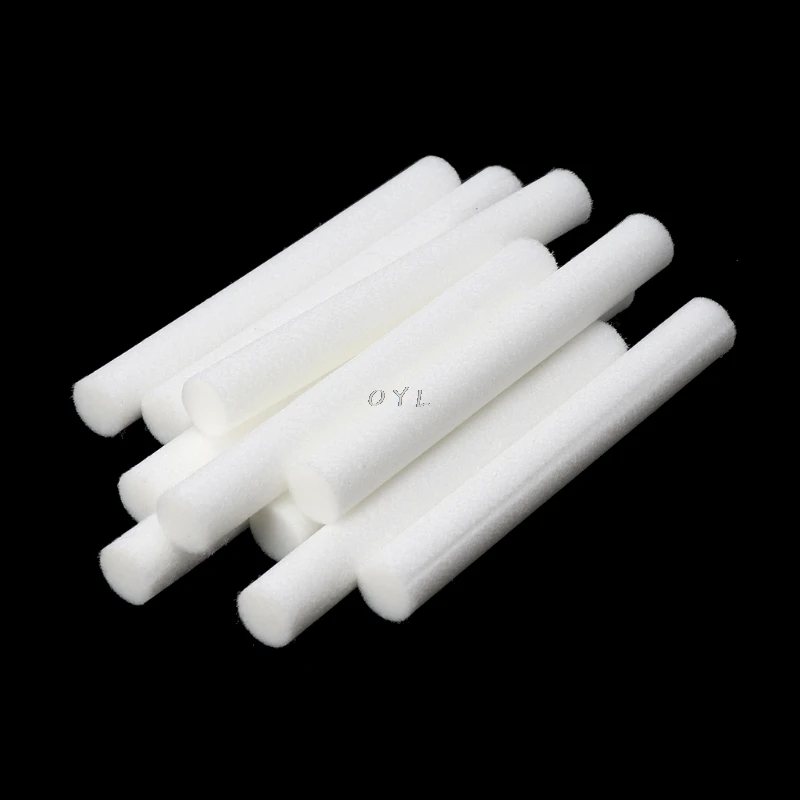 Humidifiers Filters Cotton Swab Replacement for USB Humidifier Accessories Aroma Diffuser Cotton Sticks 8mmx70mm 10Pcs humidifier cotton rod,humidifier refill sticks,humidifier replacement parts