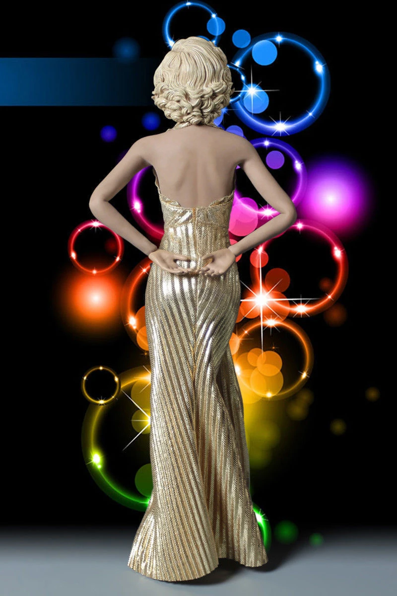 Marilyn Monroe 1//6 Scale Head Model/&Dress Clothes/&Shoes Set F 12/'/' Figure